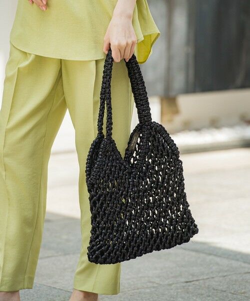 la.f... / ラ・エフ その他小物 | 透かし編みトートバッグ | 詳細2