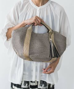 la.f... / ラ・エフ その他小物 | 【VIOLAd'ORO】チャーム付きラフィアバッグ