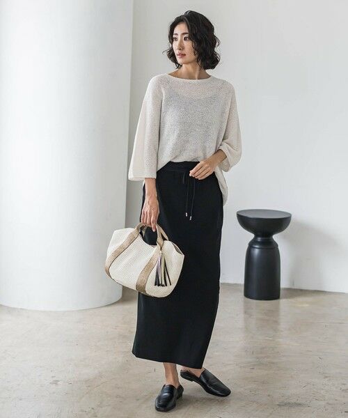 la.f... / ラ・エフ その他小物 | 【VIOLAd'ORO】チャーム付きラフィアバッグ | 詳細4