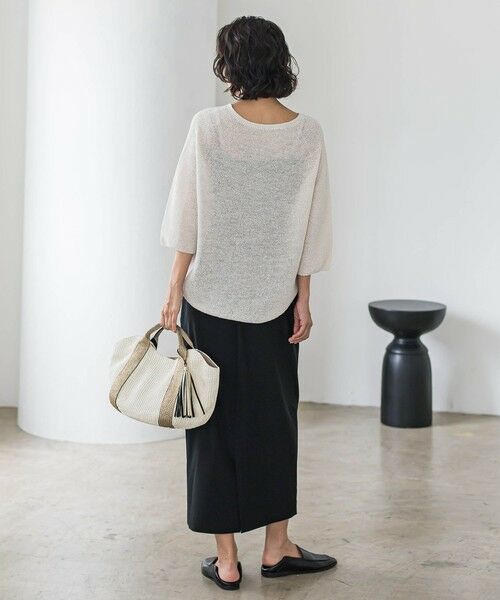 la.f... / ラ・エフ その他小物 | 【VIOLAd'ORO】チャーム付きラフィアバッグ | 詳細6