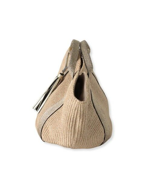 la.f... / ラ・エフ その他小物 | 【VIOLAd'ORO】チャーム付きラフィアバッグ | 詳細17