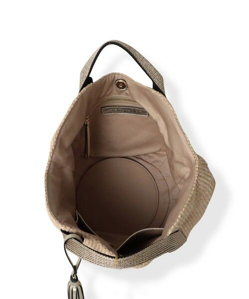 la.f... / ラ・エフ その他小物 | 【VIOLAd'ORO】チャーム付きラフィアバッグ | 詳細21