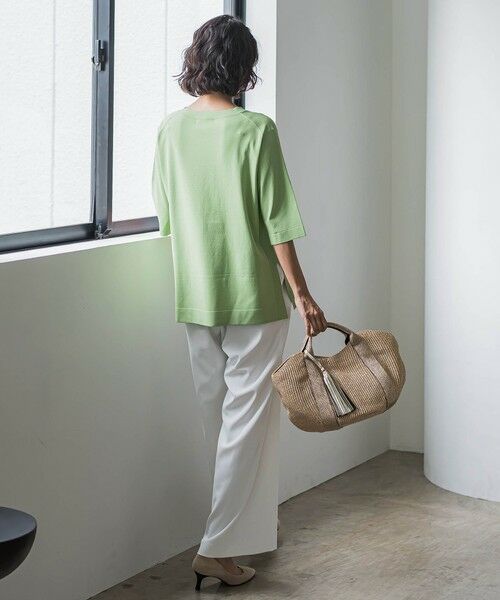 la.f... / ラ・エフ その他小物 | 【VIOLAd'ORO】チャーム付きラフィアバッグ | 詳細10