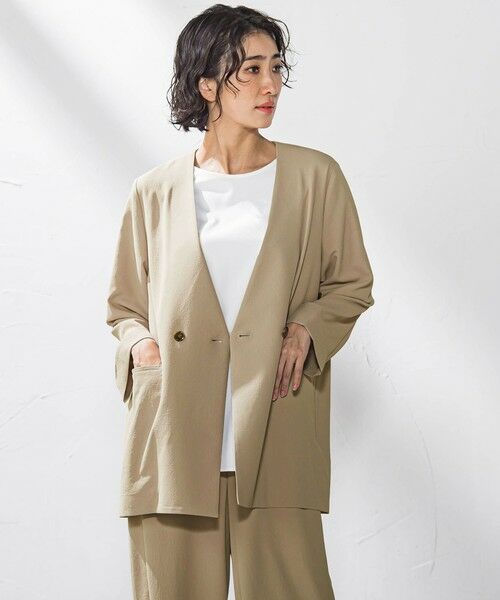 la.f... / ラ・エフ テーラードジャケット | キレリジャケット≪手洗い可能≫ | 詳細13