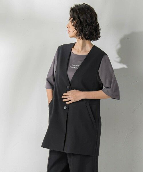 la.f... / ラ・エフ ダウンジャケット・ベスト | ドライシャンタンジレ≪手洗い可能≫ | 詳細1