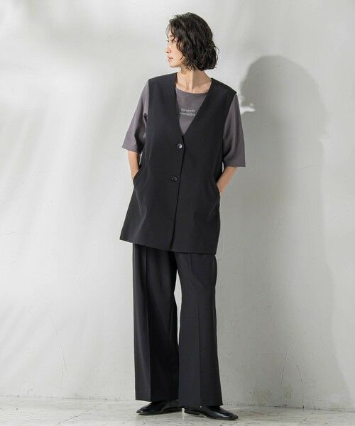 la.f... / ラ・エフ ダウンジャケット・ベスト | ドライシャンタンジレ≪手洗い可能≫ | 詳細4