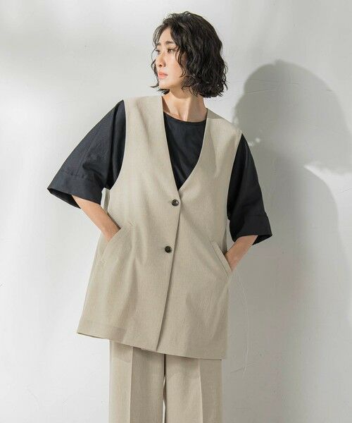 la.f... / ラ・エフ ダウンジャケット・ベスト | ドライシャンタンジレ≪手洗い可能≫ | 詳細9