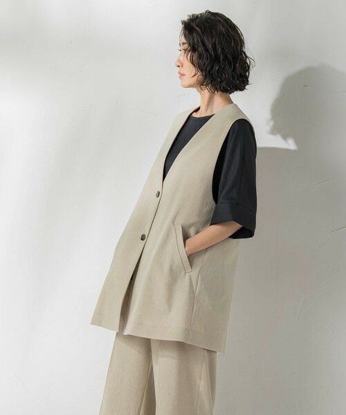 la.f... / ラ・エフ ダウンジャケット・ベスト | ドライシャンタンジレ≪手洗い可能≫ | 詳細10