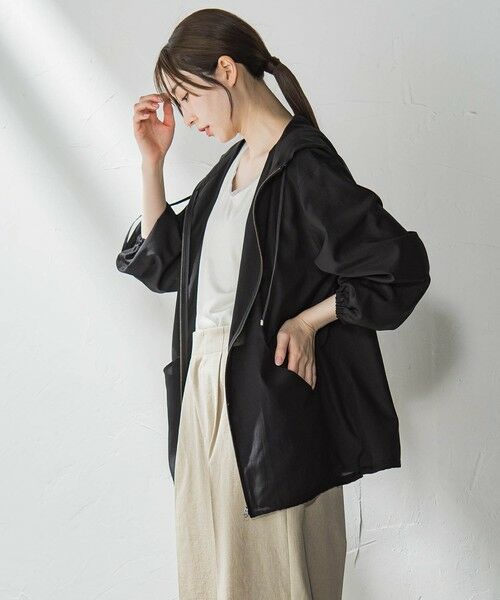 la.f... / ラ・エフ テーラードジャケット | 梅雨時期も安心、撥水パーカー≪洗濯機で洗える≫ | 詳細2