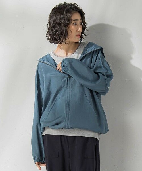 la.f... / ラ・エフ テーラードジャケット | 梅雨時期も安心、撥水パーカー≪洗濯機で洗える≫ | 詳細9