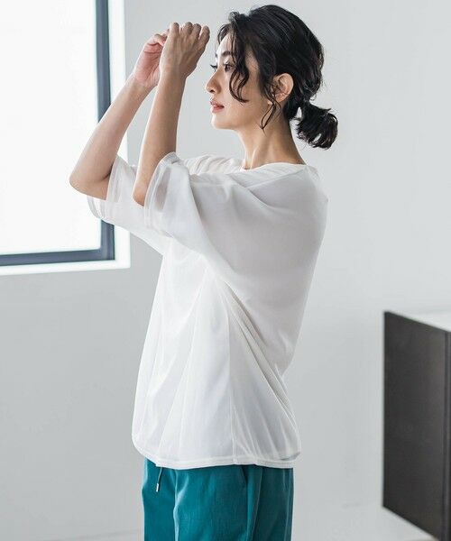 la.f... / ラ・エフ カットソー | トリコットシフォンカットソー≪洗濯機で洗える≫ | 詳細2