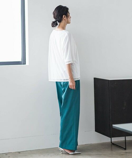 la.f... / ラ・エフ カットソー | トリコットシフォンカットソー≪洗濯機で洗える≫ | 詳細6