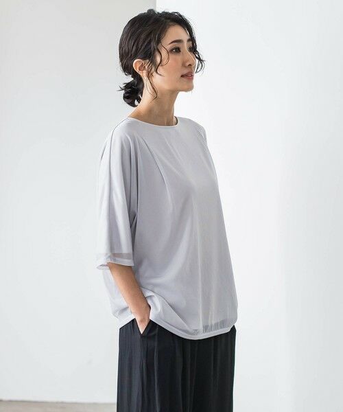 la.f... / ラ・エフ カットソー | トリコットシフォンカットソー≪洗濯機で洗える≫ | 詳細17