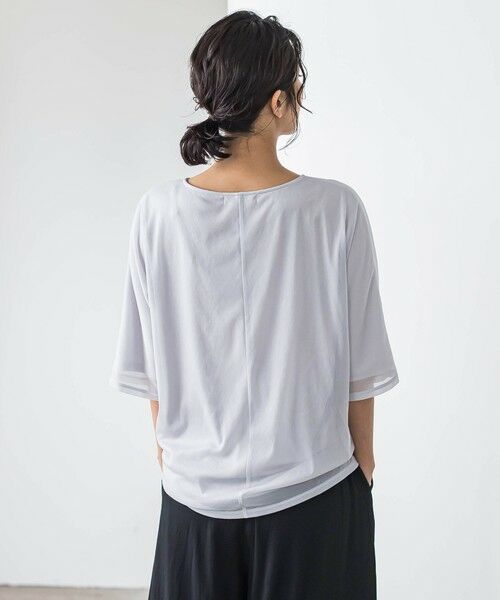 la.f... / ラ・エフ カットソー | トリコットシフォンカットソー≪洗濯機で洗える≫ | 詳細19