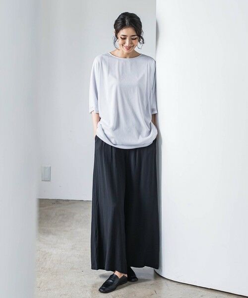 la.f... / ラ・エフ カットソー | トリコットシフォンカットソー≪洗濯機で洗える≫ | 詳細20