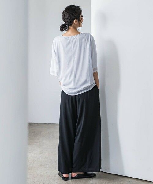 la.f... / ラ・エフ カットソー | トリコットシフォンカットソー≪洗濯機で洗える≫ | 詳細21