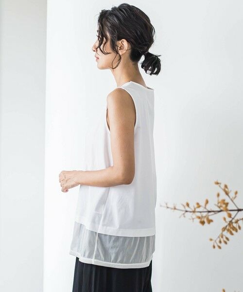la.f... / ラ・エフ キャミソール・チューブトップ | 切り替えタンク≪洗濯機で洗える≫ | 詳細3