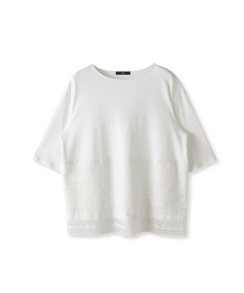 la.f... / ラ・エフ カットソー | 【biyori】""裾に咲くレース""日常がさりげなくときめきくカットソー≪洗濯機で洗える≫ | 詳細8