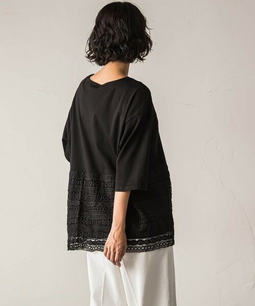 la.f... / ラ・エフ カットソー | 【biyori】""裾に咲くレース""日常がさりげなくときめきくカットソー≪洗濯機で洗える≫ | 詳細12