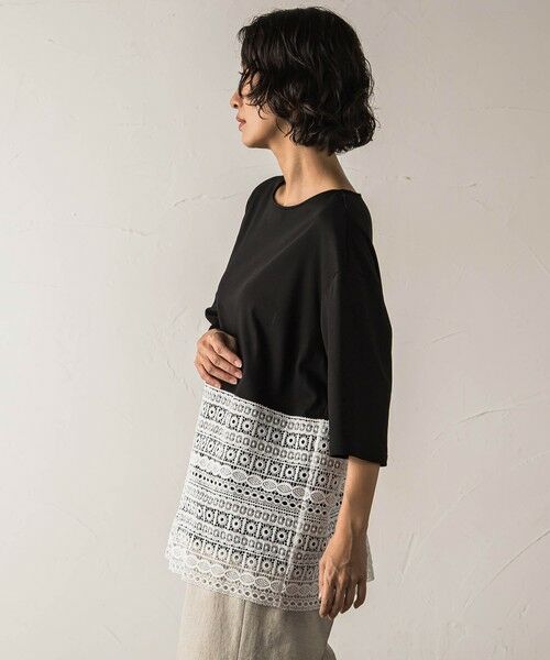 la.f... / ラ・エフ カットソー | 【biyori】""裾に咲くレース""日常がさりげなくときめきくカットソー≪洗濯機で洗える≫ | 詳細21