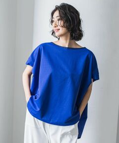 la.f... / ラ・エフ カットソー | 【WEB限定】ゆったりシルエットカットソー≪洗濯機で洗える≫