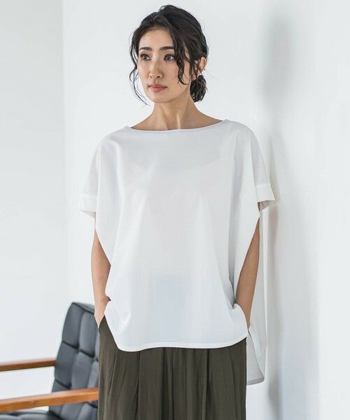 la.f... / ラ・エフ カットソー | 【WEB限定】ゆったりシルエットカットソー≪洗濯機で洗える≫ | 詳細1