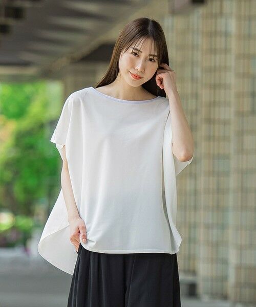 la.f... / ラ・エフ カットソー | 【WEB限定】ゆったりシルエットカットソー≪洗濯機で洗える≫ | 詳細9