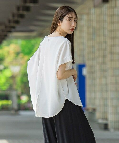 la.f... / ラ・エフ カットソー | 【WEB限定】ゆったりシルエットカットソー≪洗濯機で洗える≫ | 詳細10