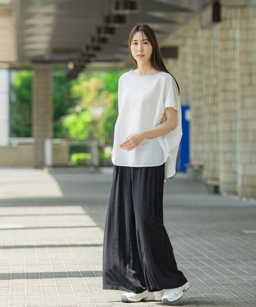 la.f... / ラ・エフ カットソー | 【WEB限定】ゆったりシルエットカットソー≪洗濯機で洗える≫ | 詳細11