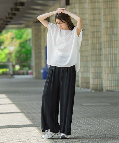 la.f... / ラ・エフ カットソー | 【WEB限定】ゆったりシルエットカットソー≪洗濯機で洗える≫ | 詳細13