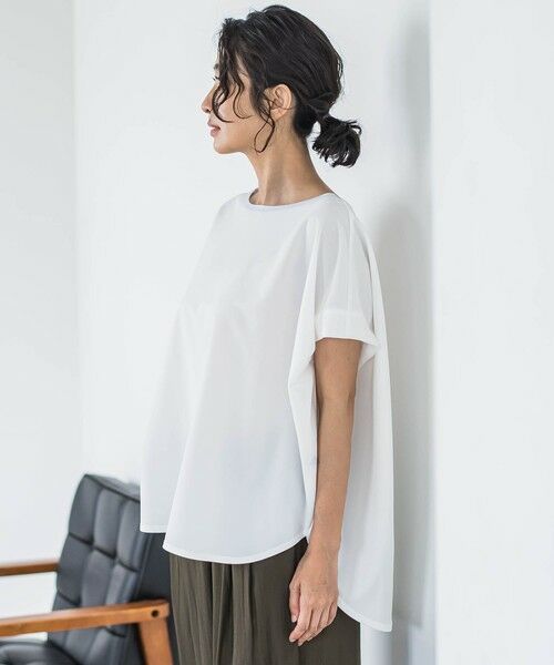 la.f... / ラ・エフ カットソー | 【WEB限定】ゆったりシルエットカットソー≪洗濯機で洗える≫ | 詳細3