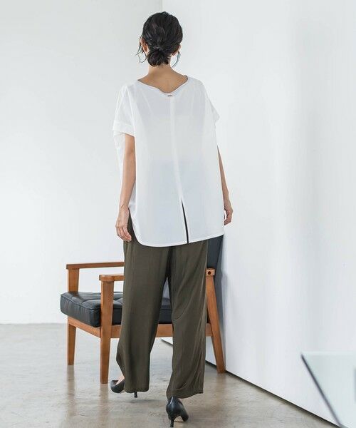 la.f... / ラ・エフ カットソー | 【WEB限定】ゆったりシルエットカットソー≪洗濯機で洗える≫ | 詳細6