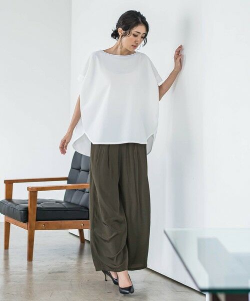 la.f... / ラ・エフ カットソー | 【WEB限定】ゆったりシルエットカットソー≪洗濯機で洗える≫ | 詳細7