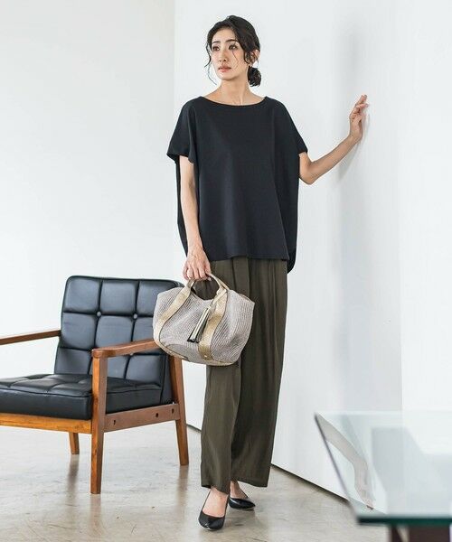 la.f... / ラ・エフ カットソー | 【WEB限定】ゆったりシルエットカットソー≪洗濯機で洗える≫ | 詳細20