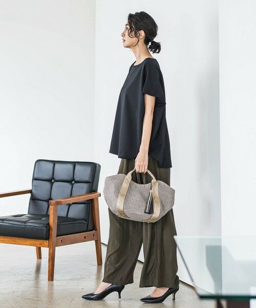 la.f... / ラ・エフ カットソー | 【WEB限定】ゆったりシルエットカットソー≪洗濯機で洗える≫ | 詳細21