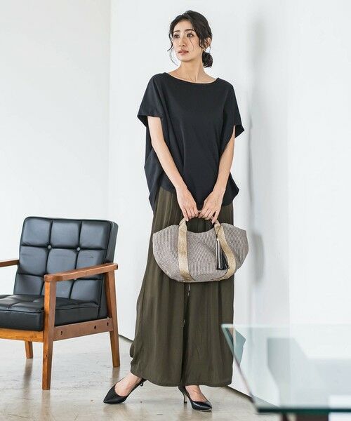 la.f... / ラ・エフ カットソー | 【WEB限定】ゆったりシルエットカットソー≪洗濯機で洗える≫ | 詳細23