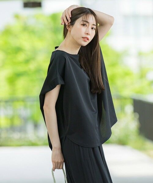 la.f... / ラ・エフ カットソー | 【WEB限定】ゆったりシルエットカットソー≪洗濯機で洗える≫ | 詳細25