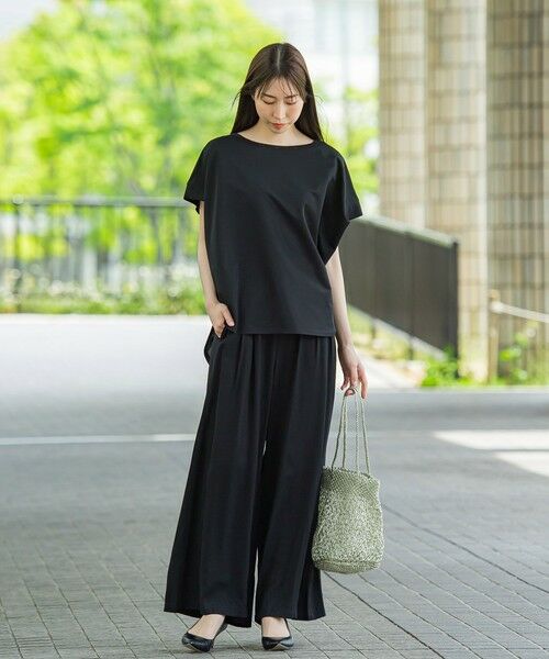 la.f... / ラ・エフ カットソー | 【WEB限定】ゆったりシルエットカットソー≪洗濯機で洗える≫ | 詳細28