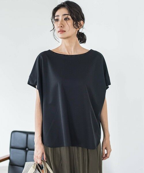 la.f... / ラ・エフ カットソー | 【WEB限定】ゆったりシルエットカットソー≪洗濯機で洗える≫ | 詳細17