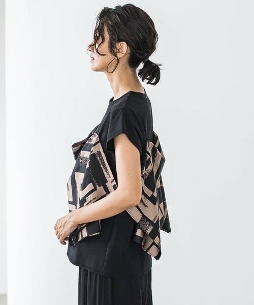 la.f... / ラ・エフ カットソー | 【WEB限定】配色スカーフプリントカットソー≪洗濯機で洗える≫ | 詳細26