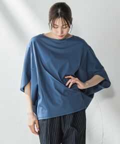 la.f... / ラ・エフ カットソー | ハリプルジャージカットソー≪洗濯機で洗える≫