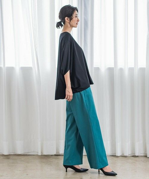 la.f... / ラ・エフ カットソー | ハリプルジャージカットソー≪洗濯機で洗える≫ | 詳細5