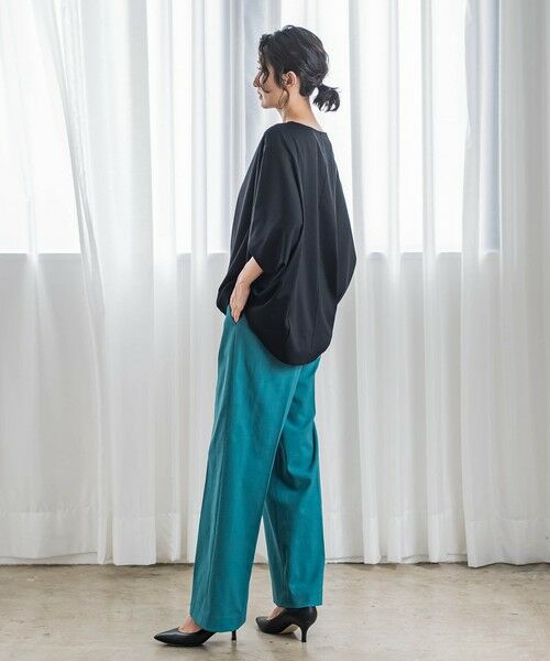 la.f... / ラ・エフ カットソー | ハリプルジャージカットソー≪洗濯機で洗える≫ | 詳細7