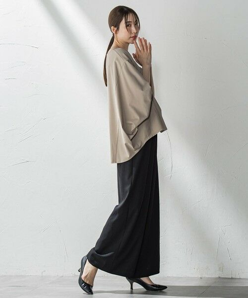 la.f... / ラ・エフ カットソー | ハリプルジャージカットソー≪洗濯機で洗える≫ | 詳細24