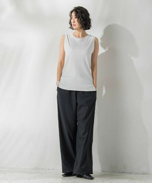 la.f... / ラ・エフ カットソー | 【biyori】ラメテレコタンクトップ≪手洗い可能≫ | 詳細3