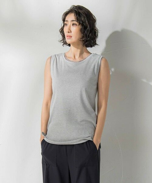 la.f... / ラ・エフ カットソー | 【biyori】ラメテレコタンクトップ≪手洗い可能≫ | 詳細6
