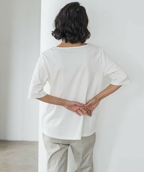 la.f... / ラ・エフ カットソー | 【biyori】刺繍ロゴTシャツ≪洗濯機で洗える≫ | 詳細3