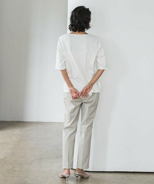 la.f... / ラ・エフ カットソー | 【biyori】刺繍ロゴTシャツ≪洗濯機で洗える≫ | 詳細6