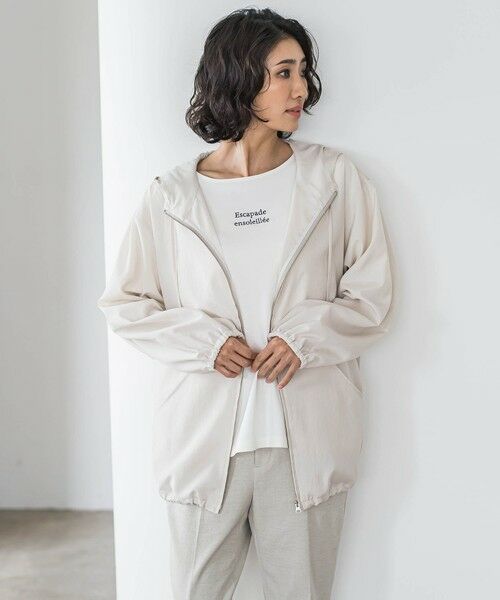 la.f... / ラ・エフ カットソー | 【biyori】刺繍ロゴTシャツ≪洗濯機で洗える≫ | 詳細7