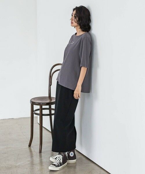 la.f... / ラ・エフ カットソー | 【biyori】刺繍ロゴTシャツ≪洗濯機で洗える≫ | 詳細21